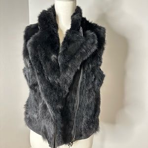 Genuine Rabbit fur vest